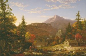 Il ritorno del cacciatore da Thomas Cole
